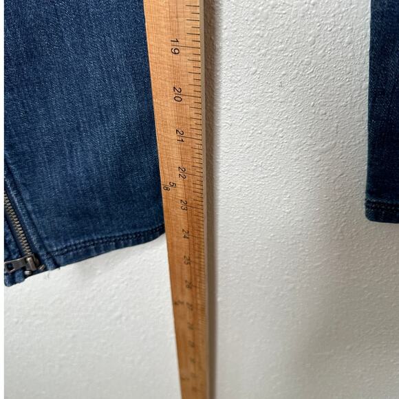 Splendid Medium Wash High Waist Ankle Zip Stretch Skinny Jeans 29 - Picture 13 of 13